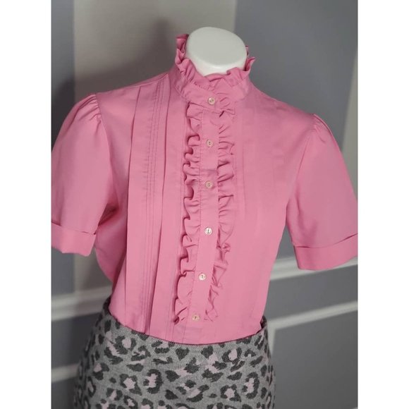 70s Button Up, Vintage Button Up Blouse - Picture 5 of 8